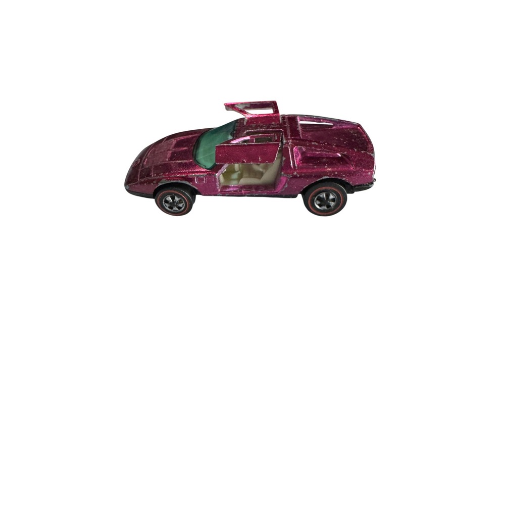 Hot Wheels Redline Mercedes-Benz C-111 1970 Magenta Spectraflame Hong‎ Kong 1:64